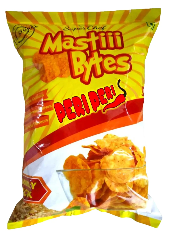 Peri peri Wheat Chips- Mastiii Bytes